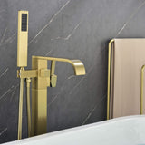 Freestanding Bathtub Faucet with Handheld Shower RB0954