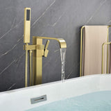 Freestanding Bathtub Faucet with Handheld Shower RB0954