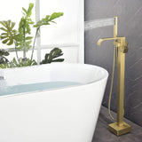 Freestanding Bathtub Faucet with Handheld Shower RB0954