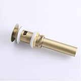 3-Piece Faucet Set with Arched Spout and Cross Knobs