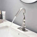 Modern Bathroom Sink Faucet Single Handle Vanity Faucet LYJ0035