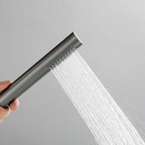 Freestanding Bathtub Faucet with Handheld Shower Floor Mounted Tub Filler Mixer