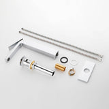 Single-Handle Bathroom Vessel Sink Faucet with Deck Plate