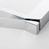 Single-Handle Bathroom Vessel Sink Faucet with Deck Plate