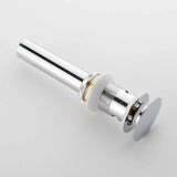 Contemporary Flat Spout Faucet for Deck Mount Sink