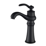 Vintage Single-Handle Bathroom Faucet for Hot and Cold Sink Control