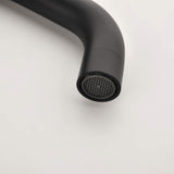 Widespread Basin Tap with Rotating Gooseneck Spout