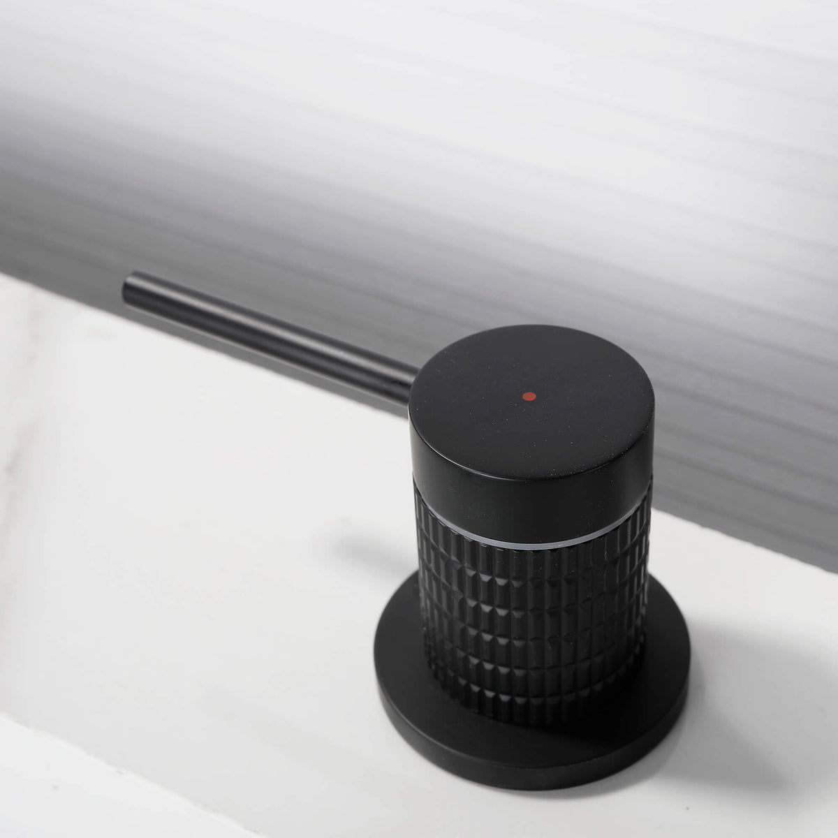 Widespread Basin Tap with Rotating Gooseneck Spout