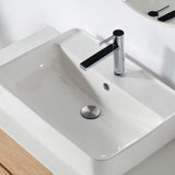Bathroom Sink Pop-Up Drain with Overflow Polished Chrome Brass & Stainless Steel