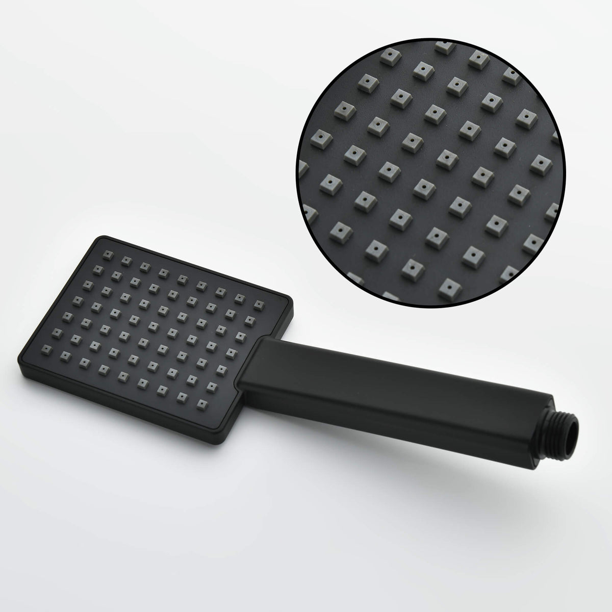 3-Function Shower System with Rainfall Head Handheld Shower and 180 Degree Folding Tub Spout