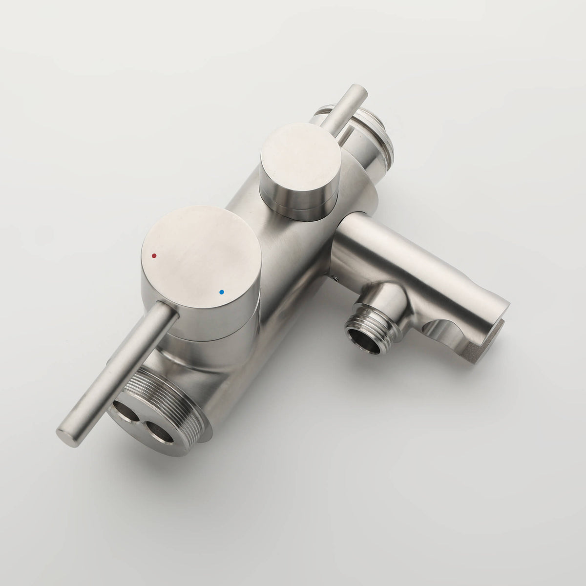 Freestanding 316 Stainless Steel Outdoor Shower with Rain Head and Hand Shower