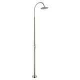 316 Stainless Steel Outdoor Shower Column Single-Function Freestanding Rain Shower for Pool, Garden & Beach