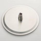 316 Stainless Steel Outdoor Shower Column Single-Function Freestanding Rain Shower for Pool, Garden & Beach