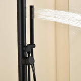 316 Stainless Steel Outdoor Shower Column Single-Function Freestanding Rain Shower for Pool, Garden & Beach