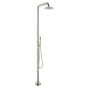 Luxury 316 Stainless Steel Outdoor Shower Column with Rain Head & Hand Shower