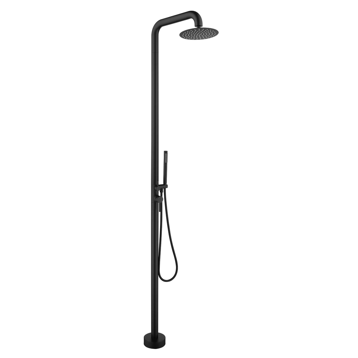 Luxury 316 Stainless Steel Outdoor Shower Column with Rain Head & Hand Shower
