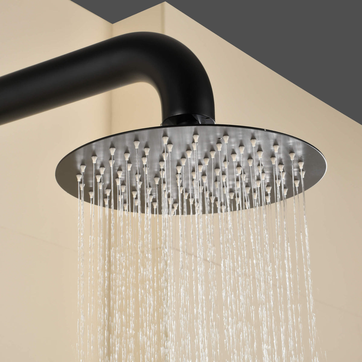 Luxury 316 Stainless Steel Outdoor Shower Column with Rain Head & Hand Shower