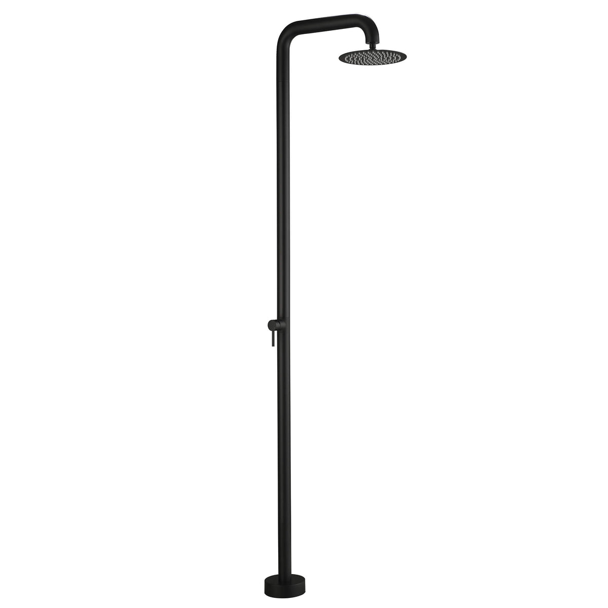 316 Stainless Steel Outdoor Shower Single-Function Durable Pool and Garden Shower