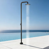 316 Stainless Steel Outdoor Shower Single-Function Durable Pool and Garden Shower