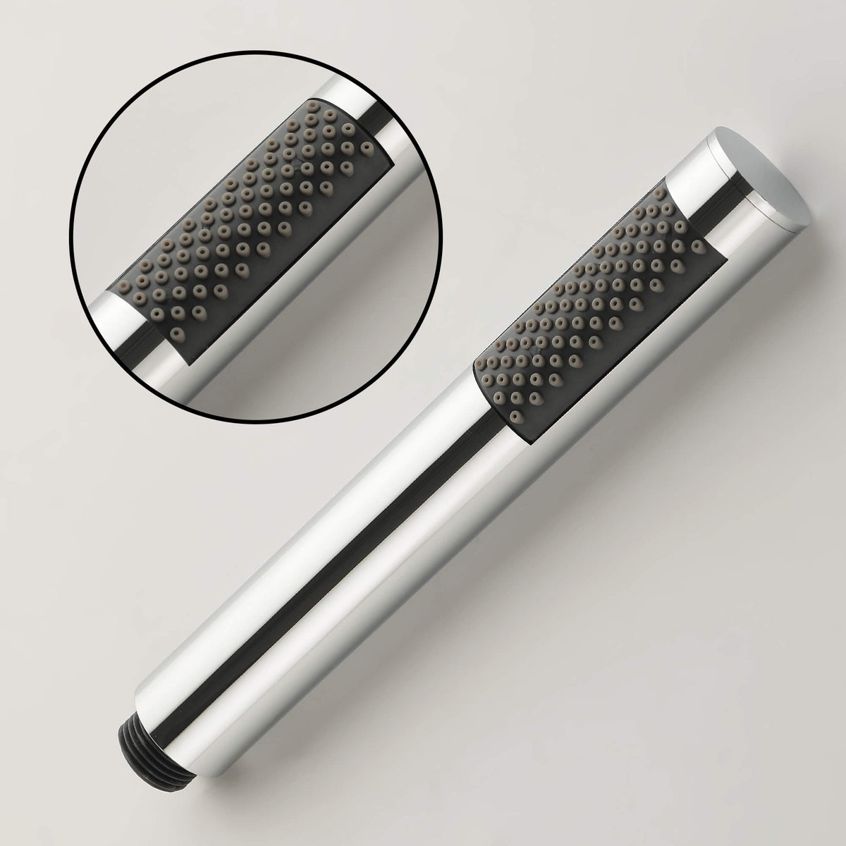 4-Hole Roman Tub Filler with Hand Shower Deck-Mounted Bathtub Faucet