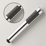 4-Hole Roman Tub Filler with Hand Shower Deck-Mounted Bathtub Faucet