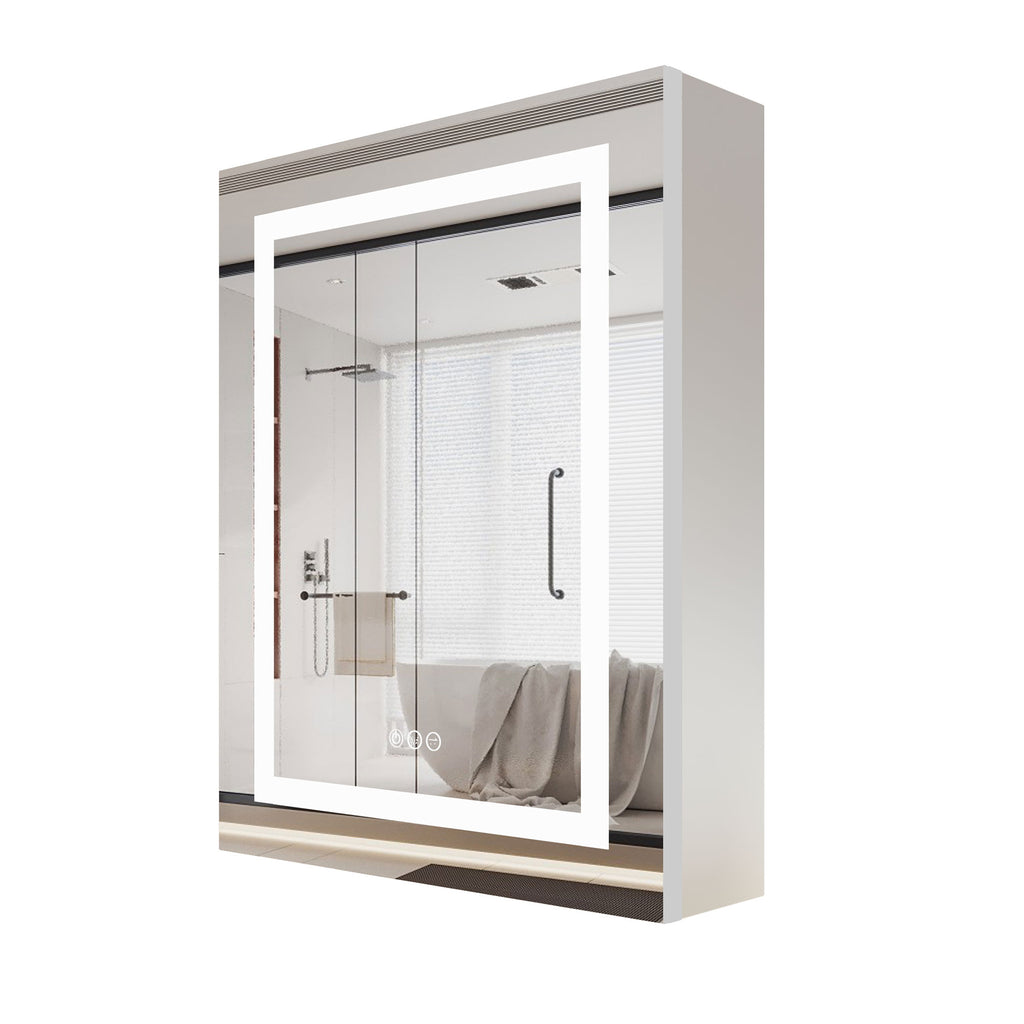 Dropship 20 X 28 Inch Bathroom Medicine Cabinet With Mirror Wall