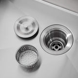 33-Inch Drop In Stainless Steel Kitchen Sink Single Bowl Workstation Sink