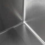 33-Inch Drop In Stainless Steel Kitchen Sink Single Bowl Workstation Sink