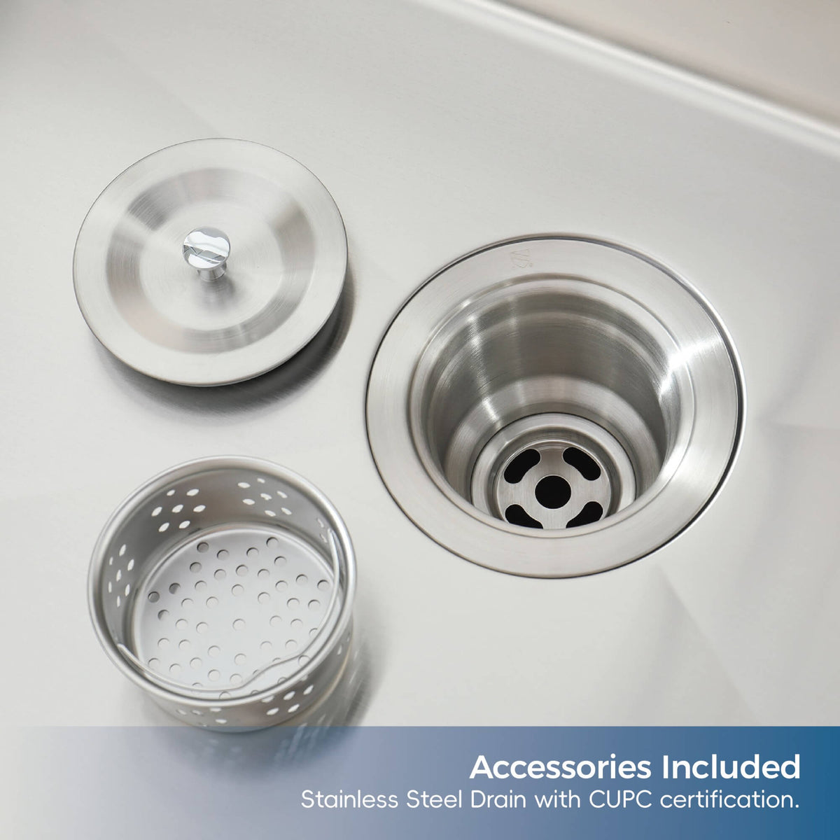 32-Inch Undermount Double Bowl Stainless Steel Kitchen Sink with Drain and Hook