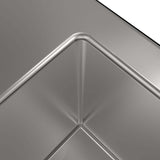 32" Brushed Finish Top-Mount Single Bowl Kitchen Sink