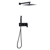 Concealed Rain Shower System with Pressure-Balanced Valve