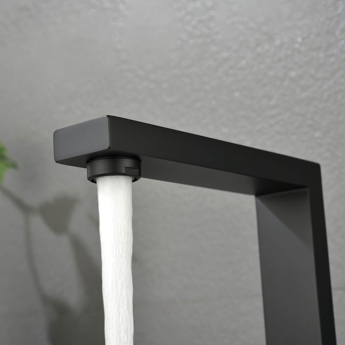 Matte Black 3-Hole Widespread Bathroom Faucet with Dual Handles