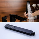 Deck-Mounted Bathtub Faucet with Handheld Shower and Certified Valve System