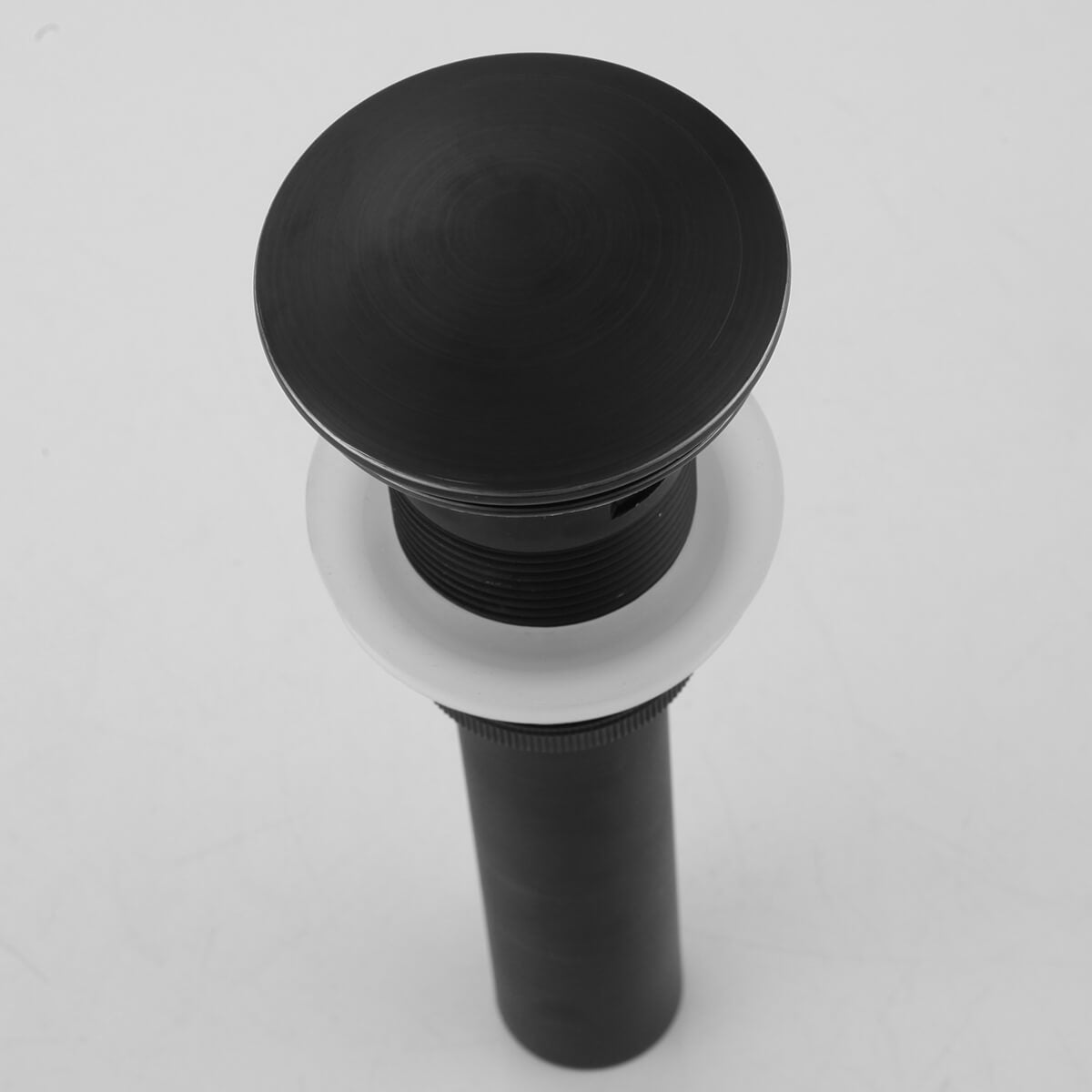 Bathroom Sink Pop-Up Drain with Overflow Solid Brass Universal Sink Drain Stopper