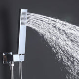 Luxury Ceiling Mount Thermostatic Shower System with 6 Body Sprays and Handheld RB0810