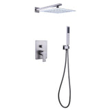 Pressure-Balanced Shower Kit with 10” Rain Head