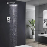 Pressure-Balanced Shower Kit with 10” Rain Head