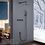 Concealed Installation Stainless Steel SPA Shower Faucet Set RB0870