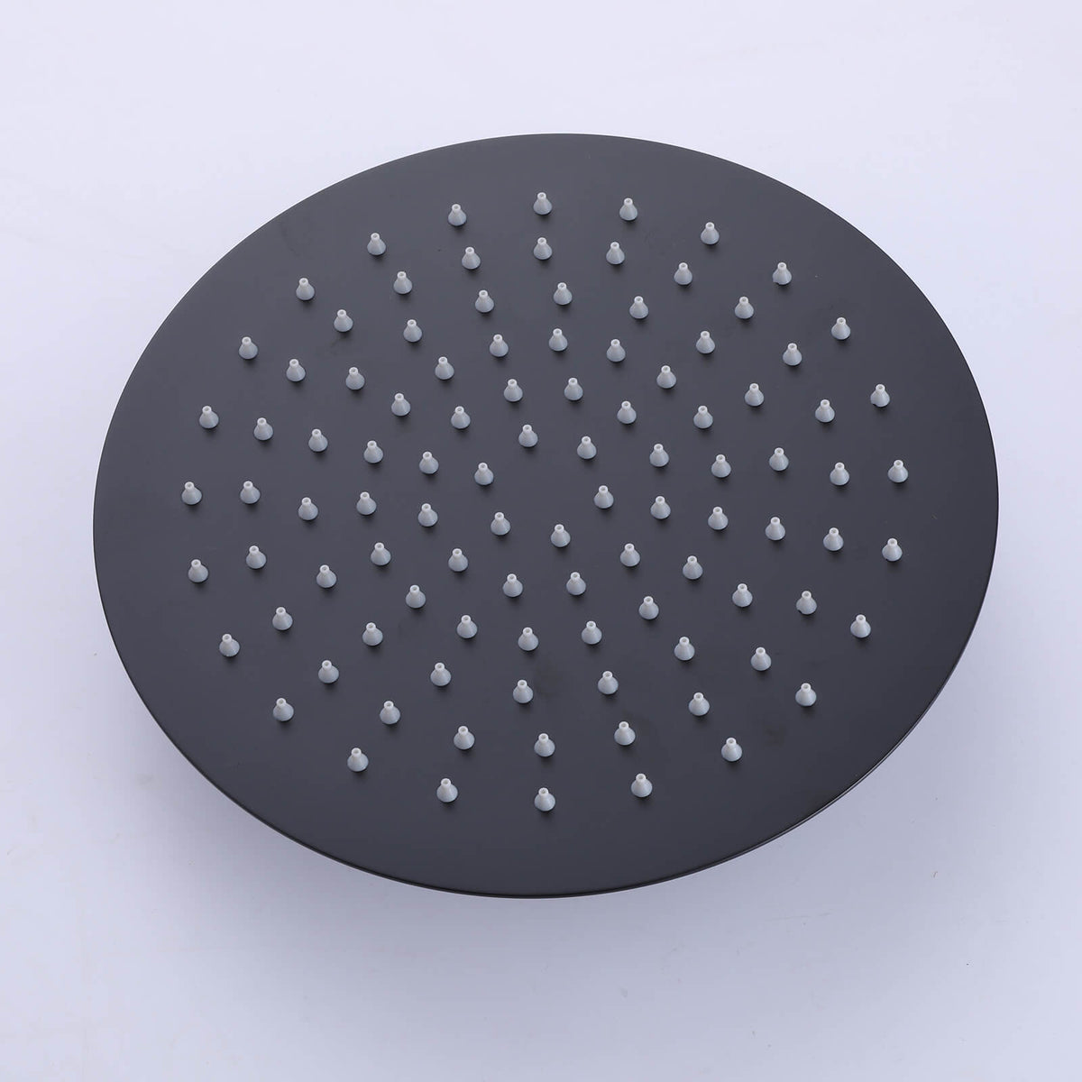 Matte Black Concealed Shower System with Rain Shower and Hand Shower
