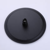 Matte Black Concealed Shower System with Rain Shower and Hand Shower