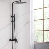 Rain Shower System with Tub Spout and High Pressure 10" Rain Shower Head RB0880