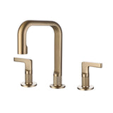 Stylish 3-Hole 2-Handle Bathroom Faucet for Modern Vanity