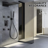 Wall Mount 3-Function Shower System with 4 Body Jets RB0944