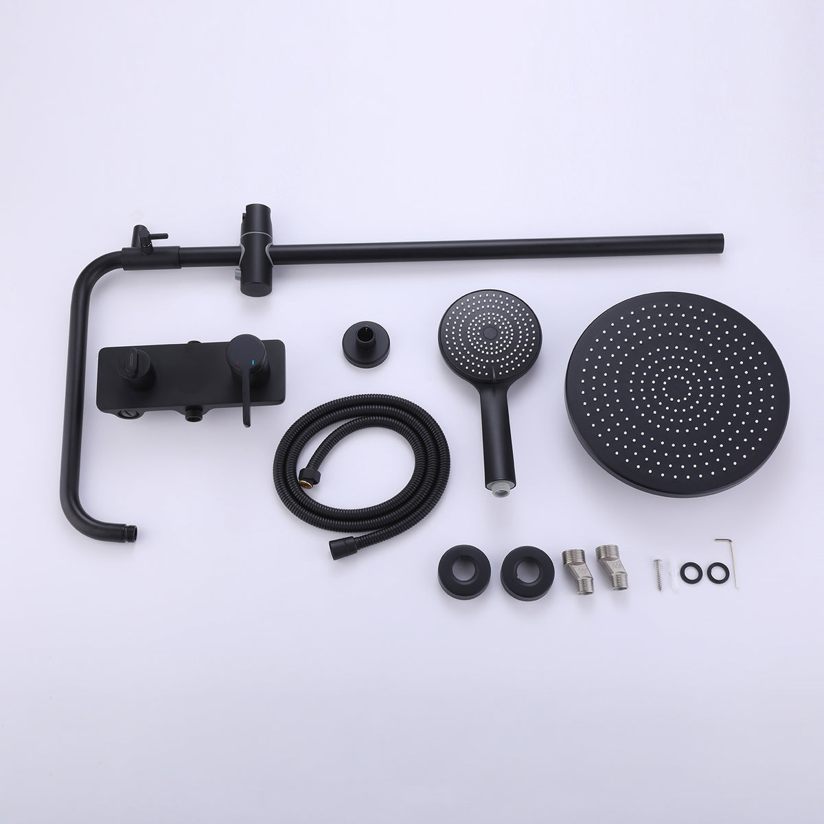 3-Function Exposed Tub Shower System with 3-Mode Hand Shower