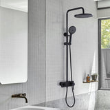 3-Function Exposed Tub Shower System with 3-Mode Hand Shower