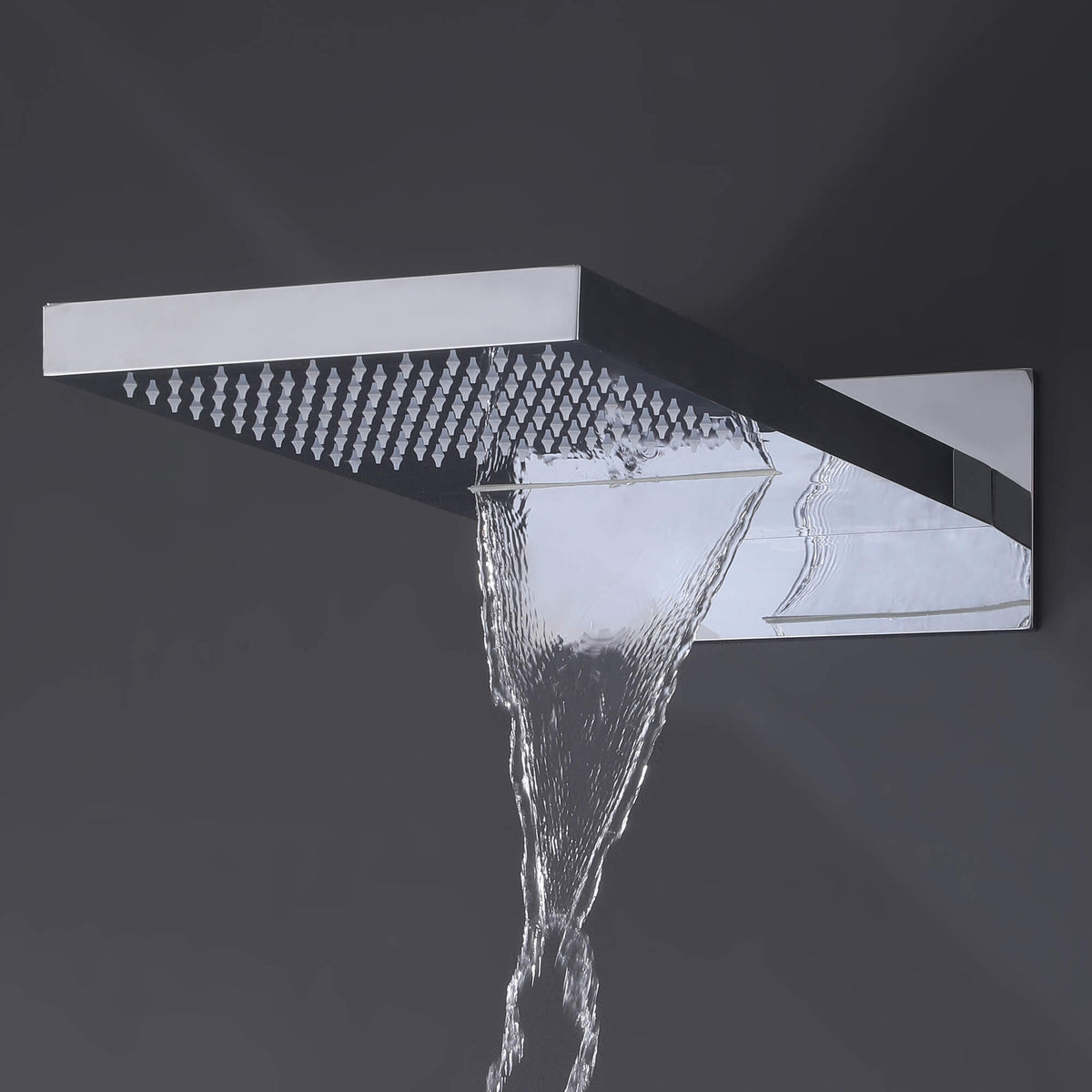 3-Handle Thermostatic Shower System with Body Jets