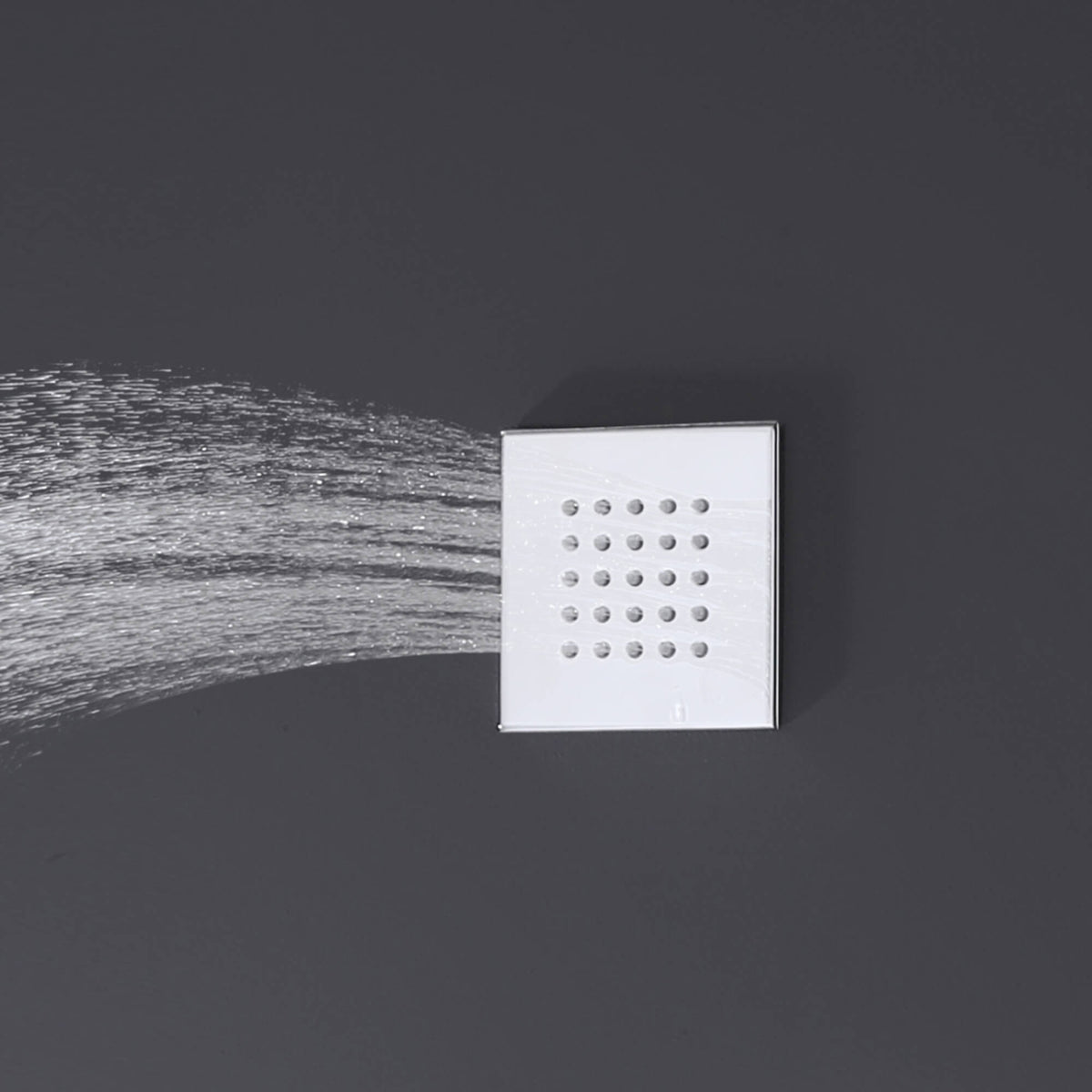 3-Handle Thermostatic Shower System with Body Jets