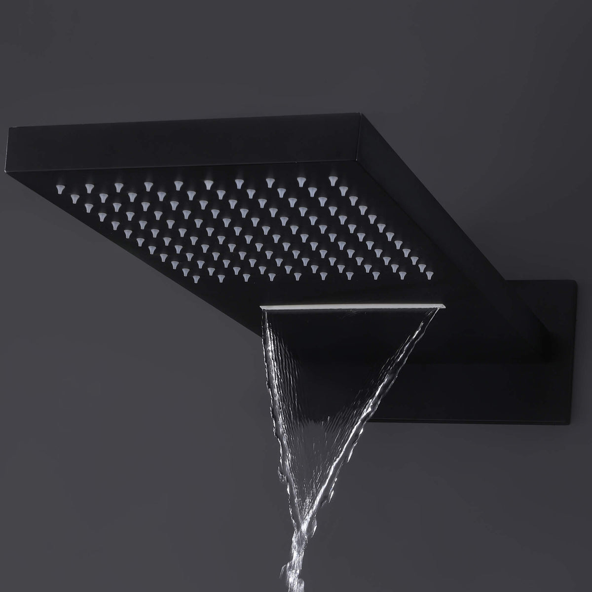 3-Handle Thermostatic Shower System with Body Jets