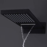 Thermostatic Rain Shower System with 3 Body Jets & Handheld