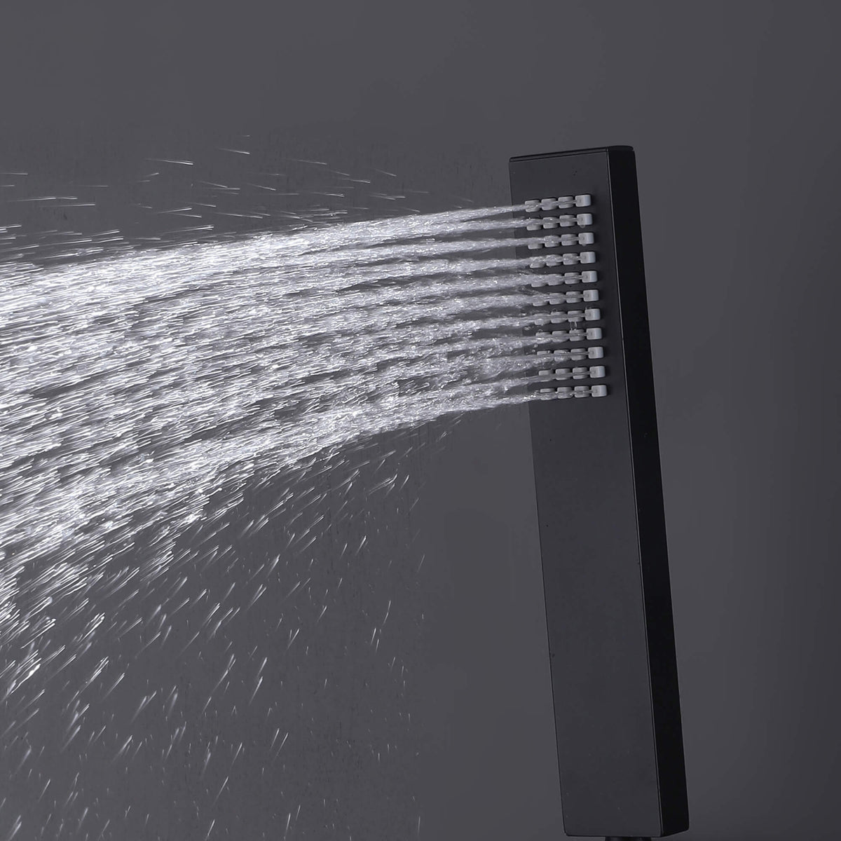 3-Handle Thermostatic Shower System with Body Jets